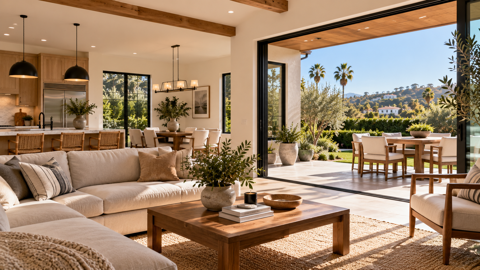 Renovated Southern California home showing exterior improvements
